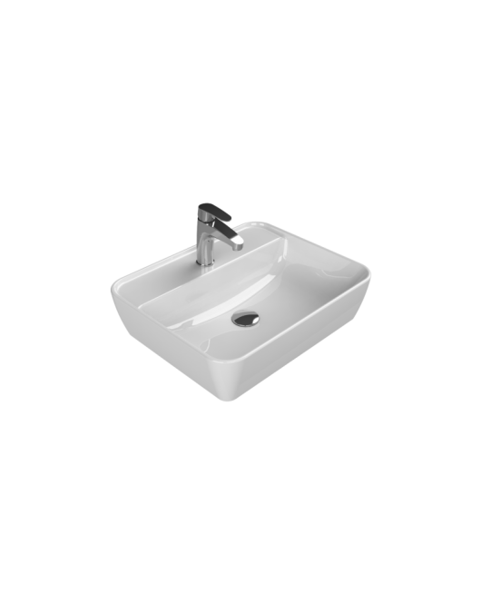 ONE 55×45 cm ( BATARYA DELİKLİ ) LAVABO